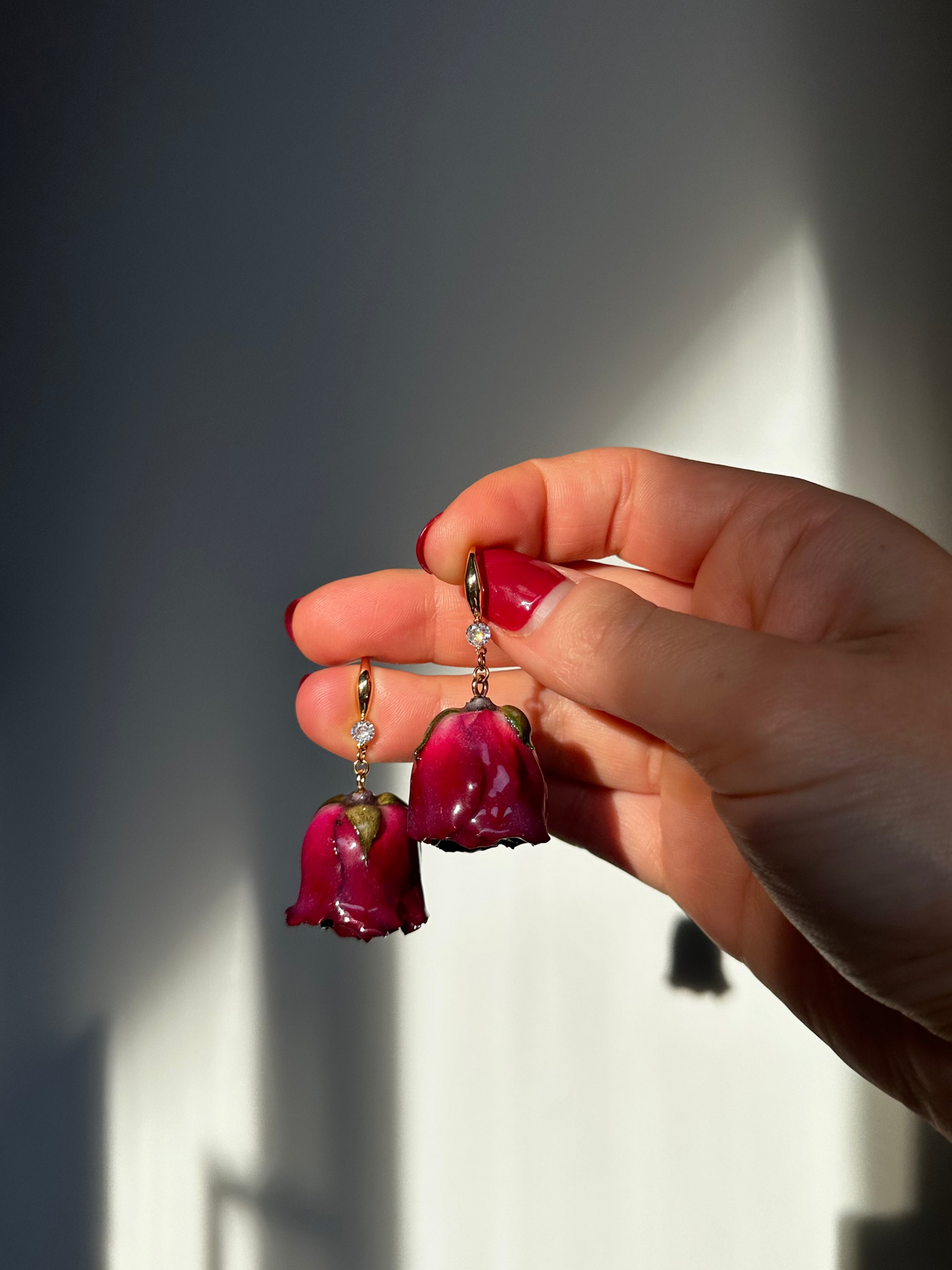 Real Rose Jewelry Set